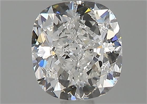 Foto Diamante Natural 1.02 quilates, Del cojín , Color F, claridad VS2 y certificado GIA de