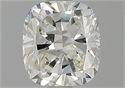 Diamante Natural 1.04 quilates, Del cojín , Color J, claridad VVS1 y certificado GIA