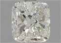 Natural Diamond 1.50 Carats, Cushion with  Cut, J Color, VS2 Clarity and Certified by GIA