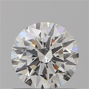 Picture of Natural Diamond 0.64 Carats, Round with Excellent Cut, G Color, SI2 Clarity and Certified by GIA