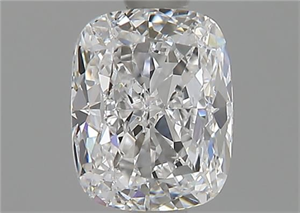 Picture of Natural Diamond 1.08 Carats, Cushion with  Cut, D Color, IF Clarity and Certified by GIA