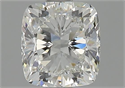 Natural Diamond 1.10 Carats, Cushion with  Cut, H Color, VS1 Clarity and Certified by GIA