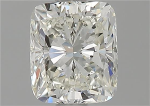 Picture of Natural Diamond 1.02 Carats, Cushion with  Cut, J Color, VS2 Clarity and Certified by GIA