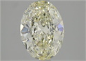 Natural Diamond 1.80 Carats, Oval with  Cut, M Color, IF Clarity and Certified by GIA