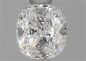 Picture of Natural Diamond 0.61 Carats, Cushion with  Cut, E Color, VVS1 Clarity and Certified by GIA