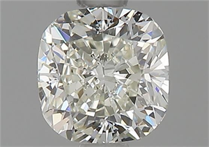 Foto Diamante Natural 0.90 quilates, Del cojín , Color J, claridad VS1 y certificado GIA de