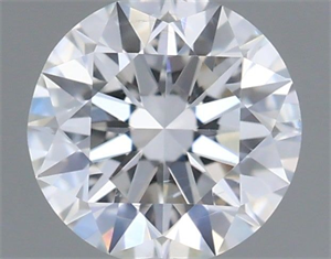Picture of Natural Diamond 0.40 Carats, Round with Excellent Cut, F Color, SI2 Clarity and Certified by IGI