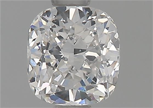 Foto Diamante Natural 0.72 quilates, Del cojín , Color F, claridad SI1 y certificado GIA de