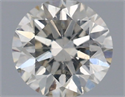 Natural Diamond 0.44 Carats, Round with Excellent Cut, I Color, SI1 Clarity and Certified by IGI