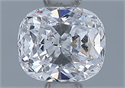 Diamante Natural 0.53 quilates, Del cojín , Color D, claridad SI1 y certificado GIA