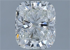 Foto Diamante Natural 1.50 quilates, Del cojín , Color H, claridad VVS2 y certificado GIA de