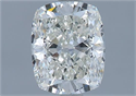 Natural Diamond 1.50 Carats, Cushion with  Cut, J Color, VS2 Clarity and Certified by GIA