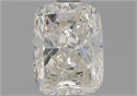 Natural Diamond 1.51 Carats, Cushion with  Cut, J Color, I1 Clarity and Certified by GIA