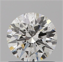 Natural Diamond 0.70 Carats, Round with Excellent Cut, I Color, I1 Clarity and Certified by GIA