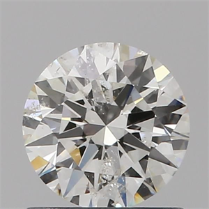 Picture of Natural Diamond 0.70 Carats, Round with Excellent Cut, I Color, I1 Clarity and Certified by GIA