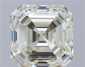 Foto Diamante Natural 4.02 quilates, Esmeralda , Color J, claridad IF y certificado HRD de