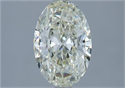 Diamante Natural 1.57 quilates, Ovalado , Color L, claridad SI1 y certificado GIA