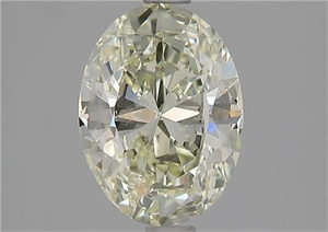 Foto Diamante Natural 1.52 quilates, Ovalado , Color M, claridad VS1 y certificado GIA de