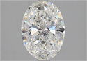 Diamante Natural 1.50 quilates, Ovalado , Color G, claridad VVS2 y certificado GIA