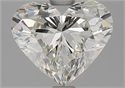 Natural Diamond 1.76 Carats, Heart with  Cut, J Color, SI1 Clarity and Certified by GIA