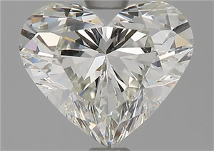 Picture of Natural Diamond 1.76 Carats, Heart with  Cut, J Color, SI1 Clarity and Certified by GIA