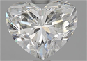 Natural Diamond 1.60 Carats, Heart with  Cut, I Color, SI2 Clarity and Certified by GIA