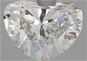 Natural Diamond 1.81 Carats, Heart with  Cut, H Color, VS2 Clarity and Certified by GIA