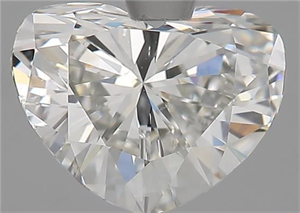 Picture of Natural Diamond 1.81 Carats, Heart with  Cut, H Color, VS2 Clarity and Certified by GIA