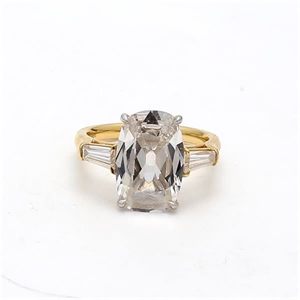 Picture of Natural Diamond 5.02 Carats, Cushion with  Cut, J Color, VS1 Clarity and Certified by GIA