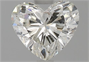 Diamante Natural 1.03 quilates, Corazón , Color J, claridad SI2 y certificado GIA