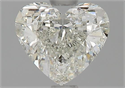 Diamante Natural 1.03 quilates, Corazón , Color J, claridad SI2 y certificado GIA