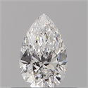 Natural Diamond 0.31 Carats, Pear with  Cut, D Color, VS1 Clarity and Certified by GIA