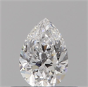 Diamante Natural 0.31 quilates, De pera , Color D, claridad VS1 y certificado GIA