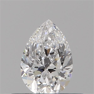 Foto Diamante Natural 0.31 quilates, De pera , Color D, claridad VS1 y certificado GIA de