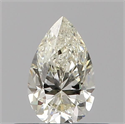 Natural Diamond 0.34 Carats, Pear with  Cut, L Color, VS1 Clarity and Certified by GIA