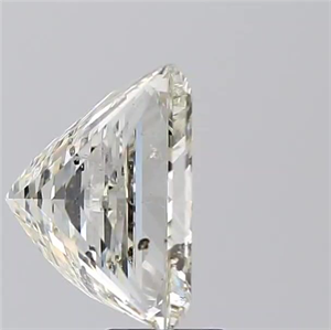 Foto Diamante Natural 10.05 quilates, Princesa , Color J, claridad SI2 y certificado HRD de