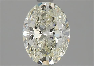 Picture of Natural Diamond 1.08 Carats, Oval with  Cut, L Color, I1 Clarity and Certified by GIA