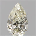 Natural Diamond 0.40 Carats, Pear with  Cut, M Color, SI1 Clarity and Certified by GIA
