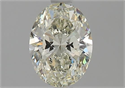 Diamante Natural 1.03 quilates, Ovalado , Color L, claridad VS1 y certificado GIA