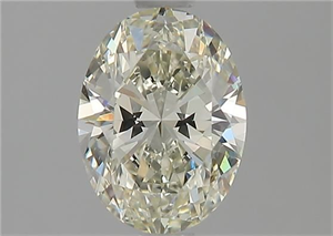 Foto Diamante Natural 1.03 quilates, Ovalado , Color L, claridad VS1 y certificado GIA de