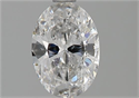 Natural Diamond 1.01 Carats, Oval with  Cut, E Color, SI2 Clarity and Certified by GIA