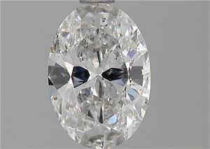 Picture of Natural Diamond 1.01 Carats, Oval with  Cut, E Color, SI2 Clarity and Certified by GIA