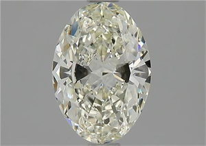 Foto Diamante Natural 1.08 quilates, Ovalado , Color K, claridad VVS2 y certificado GIA de
