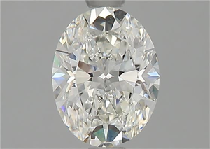 Picture of Natural Diamond 1.02 Carats, Oval with  Cut, G Color, VVS2 Clarity and Certified by GIA