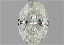 Natural Diamond 1.01 Carats, Oval with  Cut, I Color, VVS1 Clarity and Certified by GIA