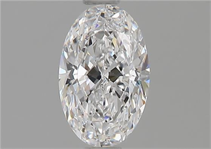 Picture of Natural Diamond 0.80 Carats, Oval with  Cut, D Color, VS1 Clarity and Certified by GIA
