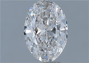 Picture of Natural Diamond 0.60 Carats, Oval with  Cut, G Color, VVS1 Clarity and Certified by GIA