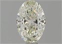 Diamante Natural 0.56 quilates, Ovalado , Color L, claridad IF y certificado GIA