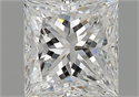 Diamante Natural 2.08 quilates, Princesa , Color F, claridad SI2 y certificado GIA