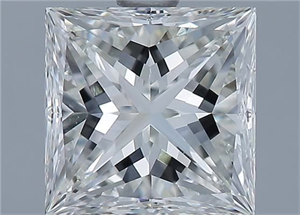 Foto Diamante Natural 1.88 quilates, Princesa , Color I, claridad VVS2 y certificado GIA de